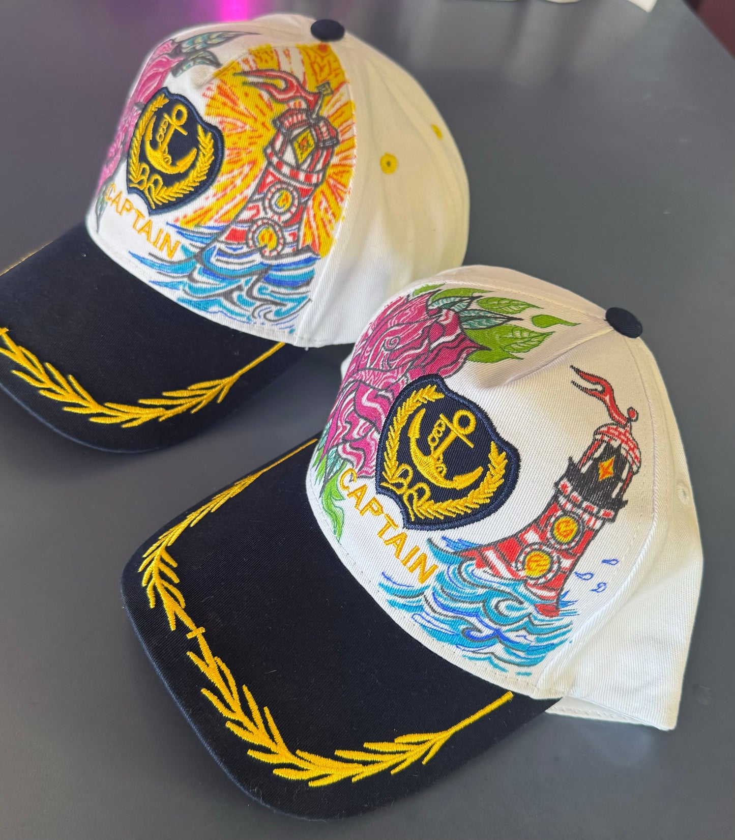 Casquette unique ( fait à la main )