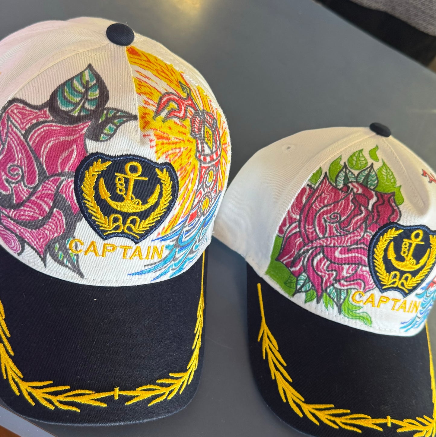 Casquette unique ( fait à la main )