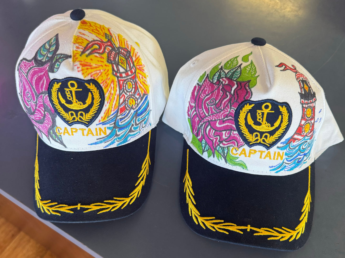 Casquette unique ( fait à la main )