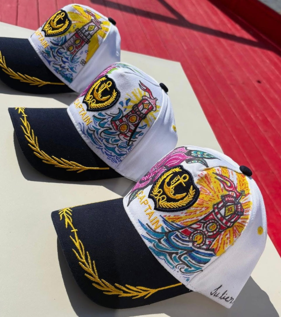 Casquette unique ( fait à la main )
